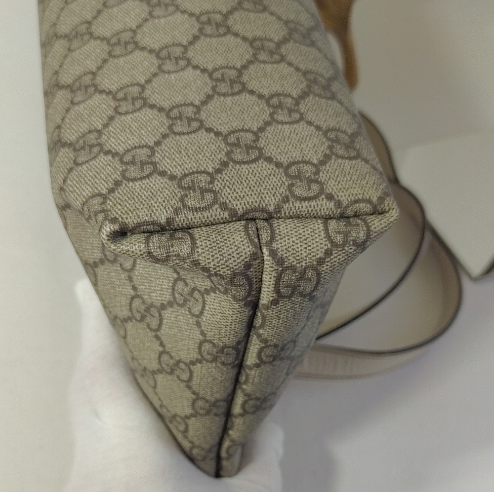 GUCCI GG Supreme Coated Canvas Tote - Picture 8 of 16